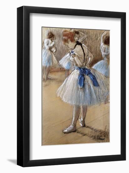 A Study of a Dancer-Edgar Degas-Framed Giclee Print