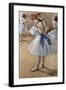 A Study of a Dancer-Edgar Degas-Framed Giclee Print