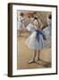 A Study of a Dancer-Edgar Degas-Framed Giclee Print