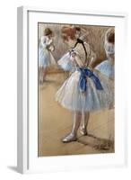 A Study of a Dancer-Edgar Degas-Framed Giclee Print