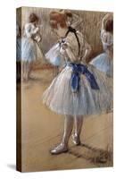 A Study of a Dancer-Edgar Degas-Stretched Canvas