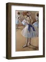 A Study of a Dancer-Edgar Degas-Framed Art Print