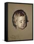 A Study of a Dead Child-Allan Ramsay-Framed Stretched Canvas