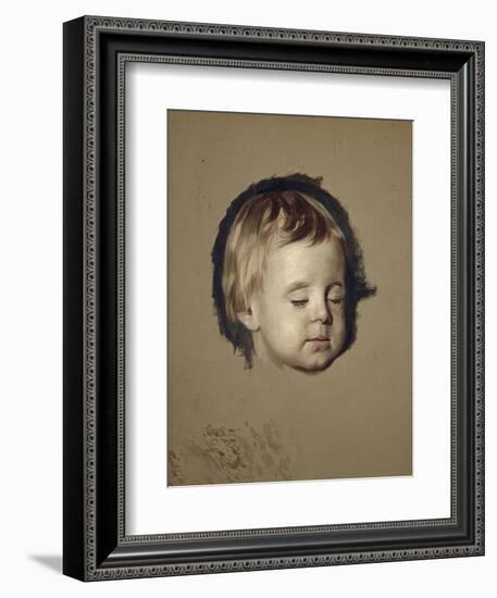 A Study of a Dead Child-Allan Ramsay-Framed Giclee Print