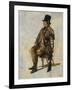 A Study of a Gamekeeper, 1834-Thomas Sidney Cooper-Framed Giclee Print