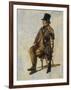 A Study of a Gamekeeper, 1834-Thomas Sidney Cooper-Framed Giclee Print