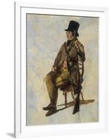 A Study of a Gamekeeper, 1834-Thomas Sidney Cooper-Framed Giclee Print