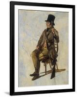 A Study of a Gamekeeper, 1834-Thomas Sidney Cooper-Framed Giclee Print