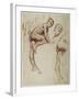 A Study of a Young Man Climbing, C.1898-Sir William Orpen-Framed Giclee Print