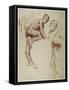 A Study of a Young Man Climbing, C.1898-Sir William Orpen-Framed Stretched Canvas