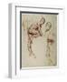 A Study of a Young Man Climbing, C.1898-Sir William Orpen-Framed Giclee Print