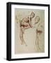 A Study of a Young Man Climbing, C.1898-Sir William Orpen-Framed Giclee Print