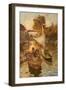 A Study of Boulter's Lock, Maidenhead, Berkshire-Edward John Gregory-Framed Giclee Print