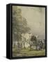 A Study of Cattle, 19Th Century-Thomas Baker-Framed Stretched Canvas