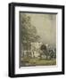 A Study of Cattle, 19Th Century-Thomas Baker-Framed Giclee Print