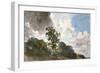 A Study of Clouds and Trees-John Constable-Framed Premium Giclee Print