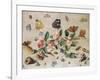 A Study of Flowers and Insects-Jan Van, The Elder Kessel-Framed Giclee Print