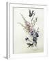 A Study of Heather, Cornflower, and Blossom-Madeleine Lemaire-Framed Giclee Print