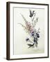 A Study of Heather, Cornflower, and Blossom-Madeleine Lemaire-Framed Giclee Print