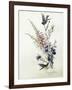 A Study of Heather, Cornflower, and Blossom-Madeleine Lemaire-Framed Giclee Print