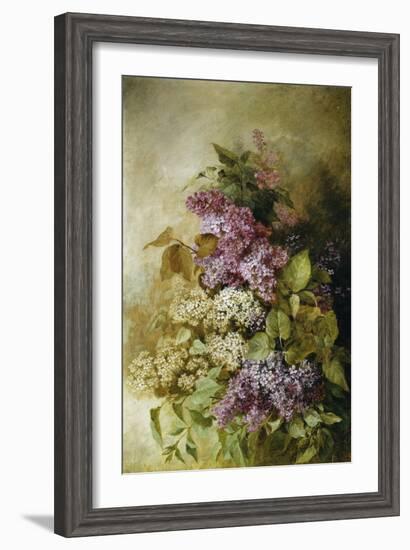 A Study of Lilac-Claude Massmann-Framed Giclee Print