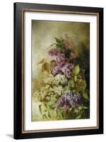 A Study of Lilac-Claude Massmann-Framed Giclee Print