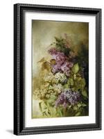 A Study of Lilac-Claude Massmann-Framed Giclee Print