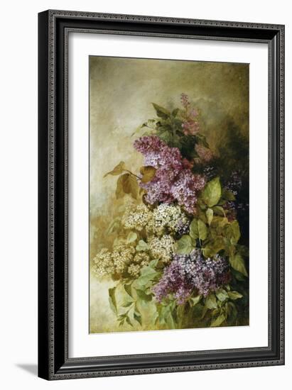 A Study of Lilac-Claude Massmann-Framed Giclee Print