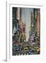 A Study of NY Theatre District-Susan Brown-Framed Giclee Print