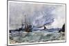 A Study of Sky and Sea from the Deck of a Vessel Off Tarifa, 1901-W Richards-Mounted Giclee Print
