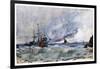 A Study of Sky and Sea from the Deck of a Vessel Off Tarifa, 1901-W Richards-Framed Giclee Print