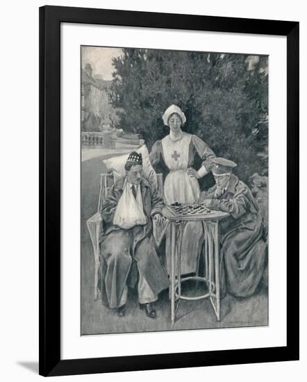 'A Study of Strategy - Stage VI' c1920-William Hatherell-Framed Premium Giclee Print