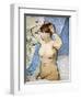 A Study of the Nude, 1879-Edouard Manet-Framed Giclee Print