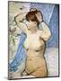 A Study of the Nude, 1879-Edouard Manet-Mounted Giclee Print