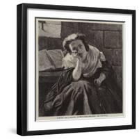 A Study-Abraham Solomon-Framed Giclee Print