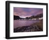 A Stunning Sky at Dawn over the Pictyresque Village of Plockton, Ross-Shire, Scotland, United Kingd-Jon Gibbs-Framed Photographic Print