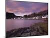 A Stunning Sky at Dawn over the Pictyresque Village of Plockton, Ross-Shire, Scotland, United Kingd-Jon Gibbs-Mounted Photographic Print