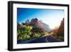 A Stunning View of Zion Canyon-dellm60-Framed Photographic Print