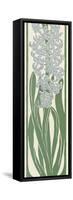 A Stylized, Art Nouveau Depiction of a Hyacinth Within a Rectangular Border-null-Framed Stretched Canvas