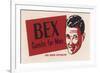 A Suave Young Man Advertises Bex Combs for Men "For Good Grooming"-null-Framed Premium Giclee Print