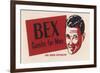 A Suave Young Man Advertises Bex Combs for Men "For Good Grooming"-null-Framed Art Print