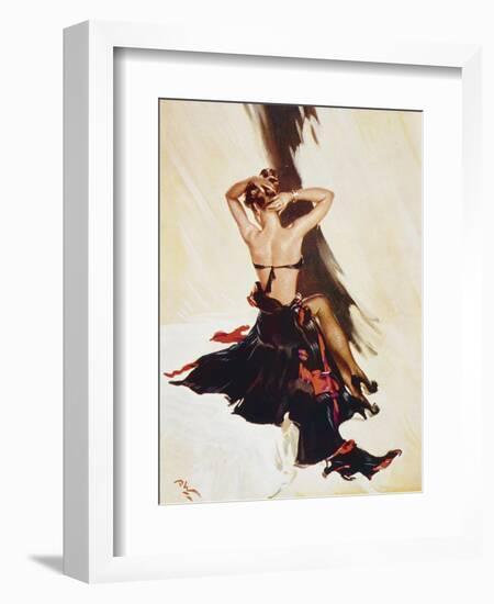 A Subject for Wishful Thinking-David Wright-Framed Art Print