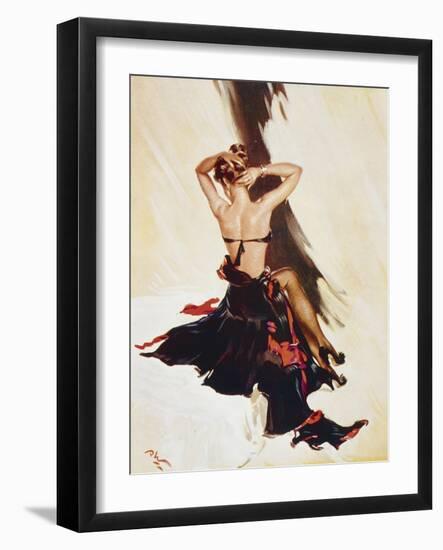 A Subject for Wishful Thinking-David Wright-Framed Art Print