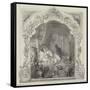 A Subject from the Sleeping Palace-Alfred Woolmer-Framed Stretched Canvas