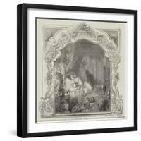 A Subject from the Sleeping Palace-Alfred Woolmer-Framed Giclee Print