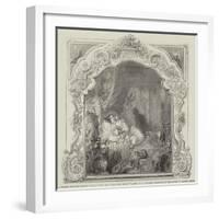 A Subject from the Sleeping Palace-Alfred Woolmer-Framed Giclee Print