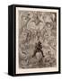 A Submarine World-Gustave Dore-Framed Stretched Canvas