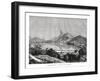 A Suburb of Rio De Janeiro, Brazil, 19th Century-Edouard Riou-Framed Giclee Print