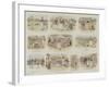 A Suburban Butterfly Hunt-null-Framed Giclee Print