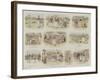 A Suburban Butterfly Hunt-null-Framed Giclee Print